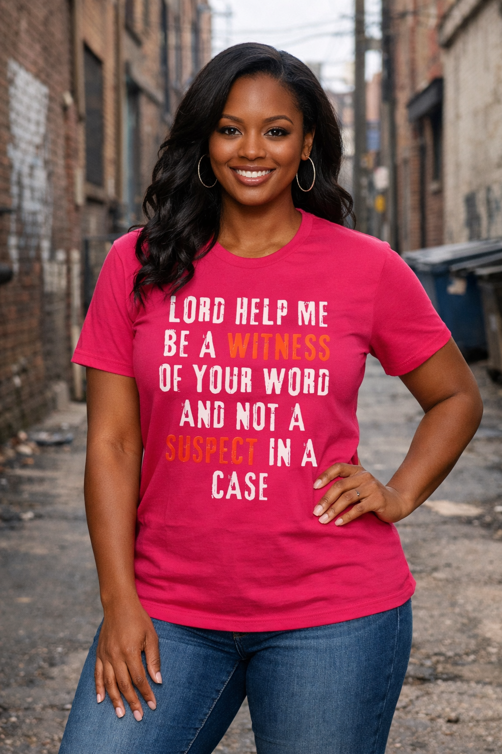 Unisex 'Witness Not a Suspect" Tee