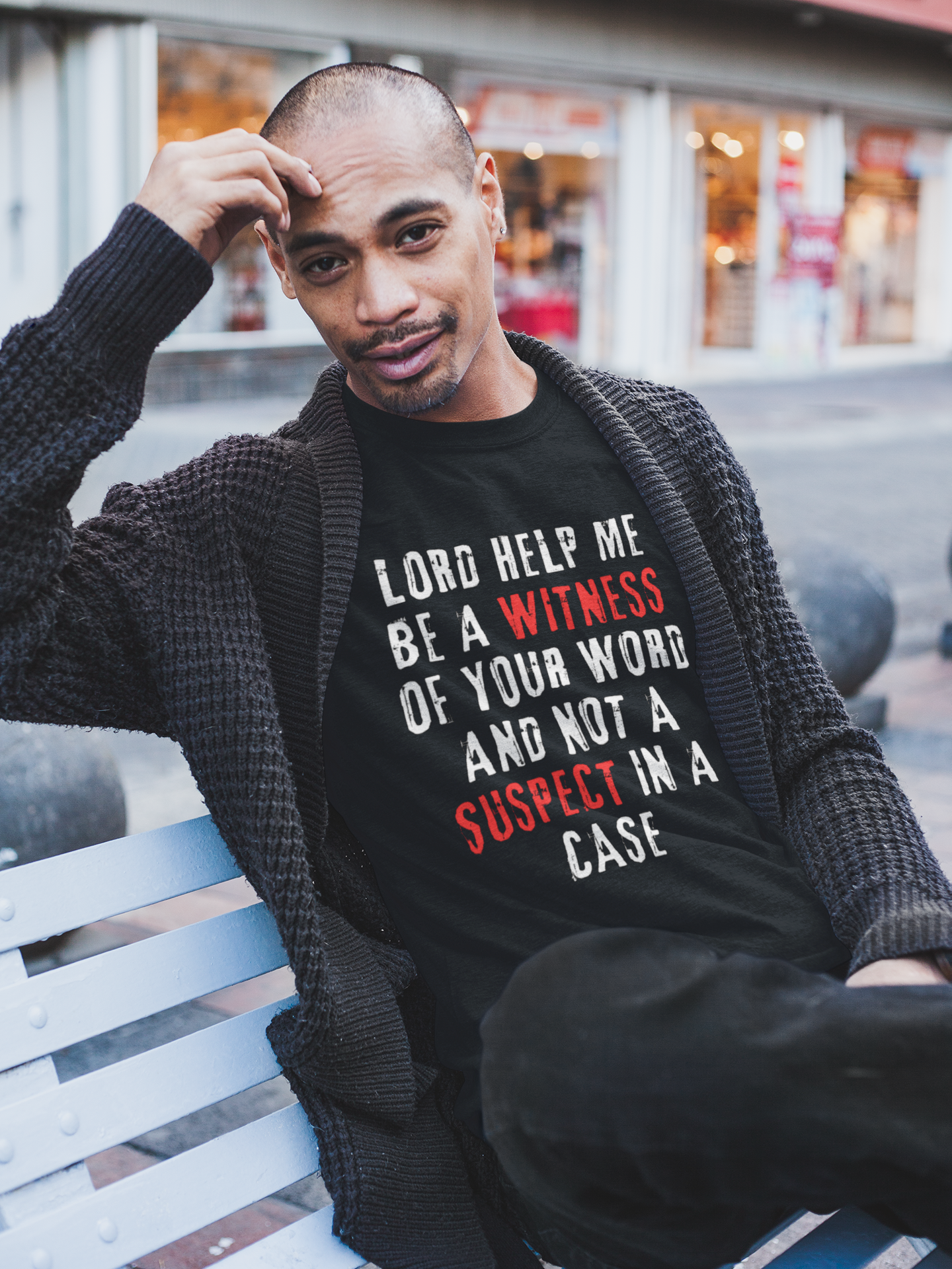 Unisex 'Witness Not a Suspect" Tee